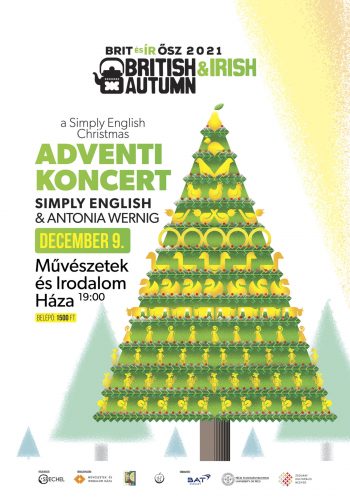 British Autumn Xmas Poster